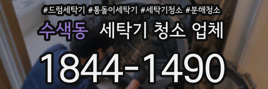 수색동 세탁기 청소 업체