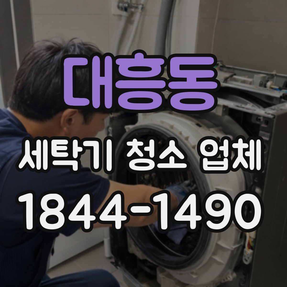 대흥동 세탁기 청소 업체