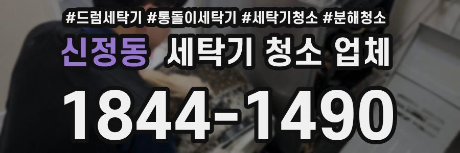 신정동 세탁기 청소 업체