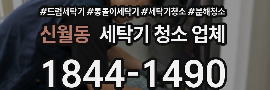 신월동 세탁기 청소 업체