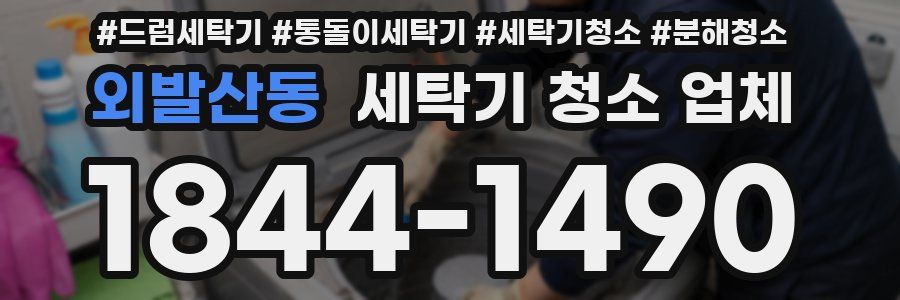 외발산동 세탁기 청소 업체