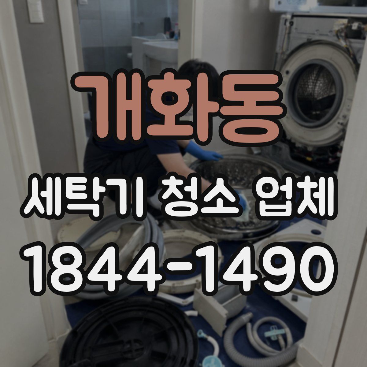 개화동 세탁기 청소 업체