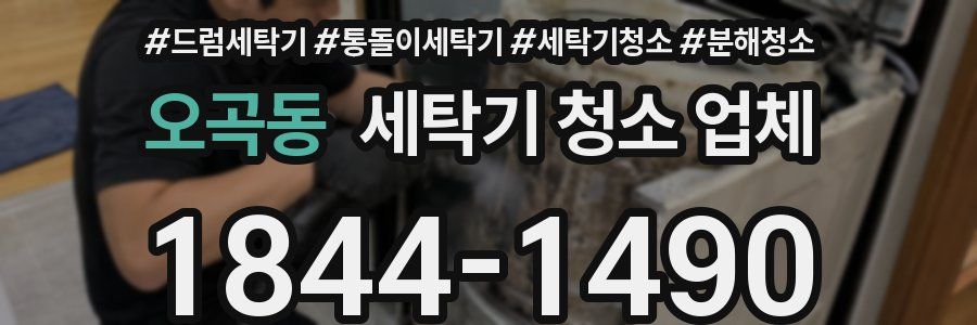 오곡동 세탁기 청소 업체