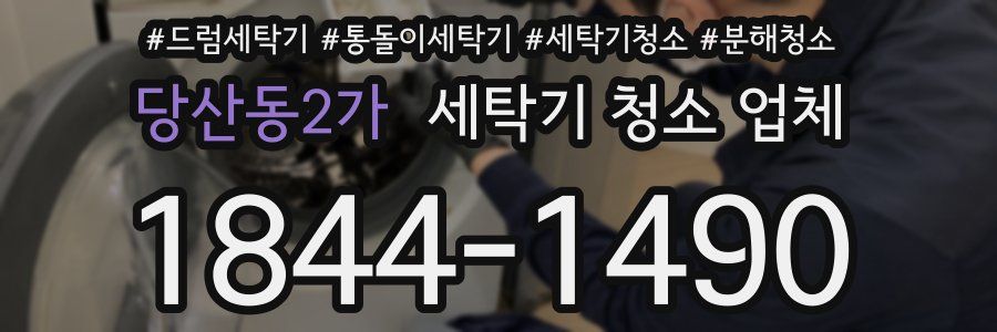 당산동2가 세탁기 청소 업체