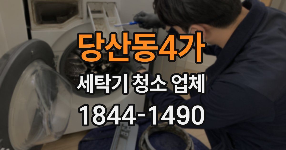 당산동4가 세탁기 청소 업체