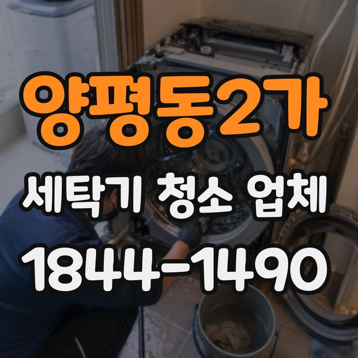 양평동2가 세탁기 청소 업체