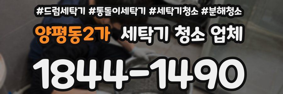양평동2가 세탁기 청소 업체