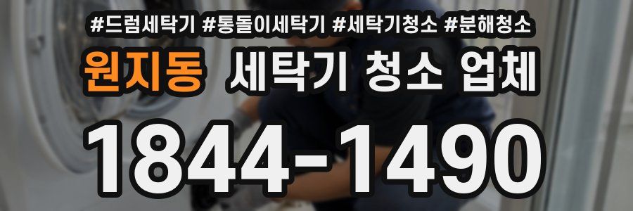원지동 세탁기 청소 업체