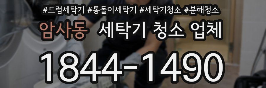 암사동 세탁기 청소 업체