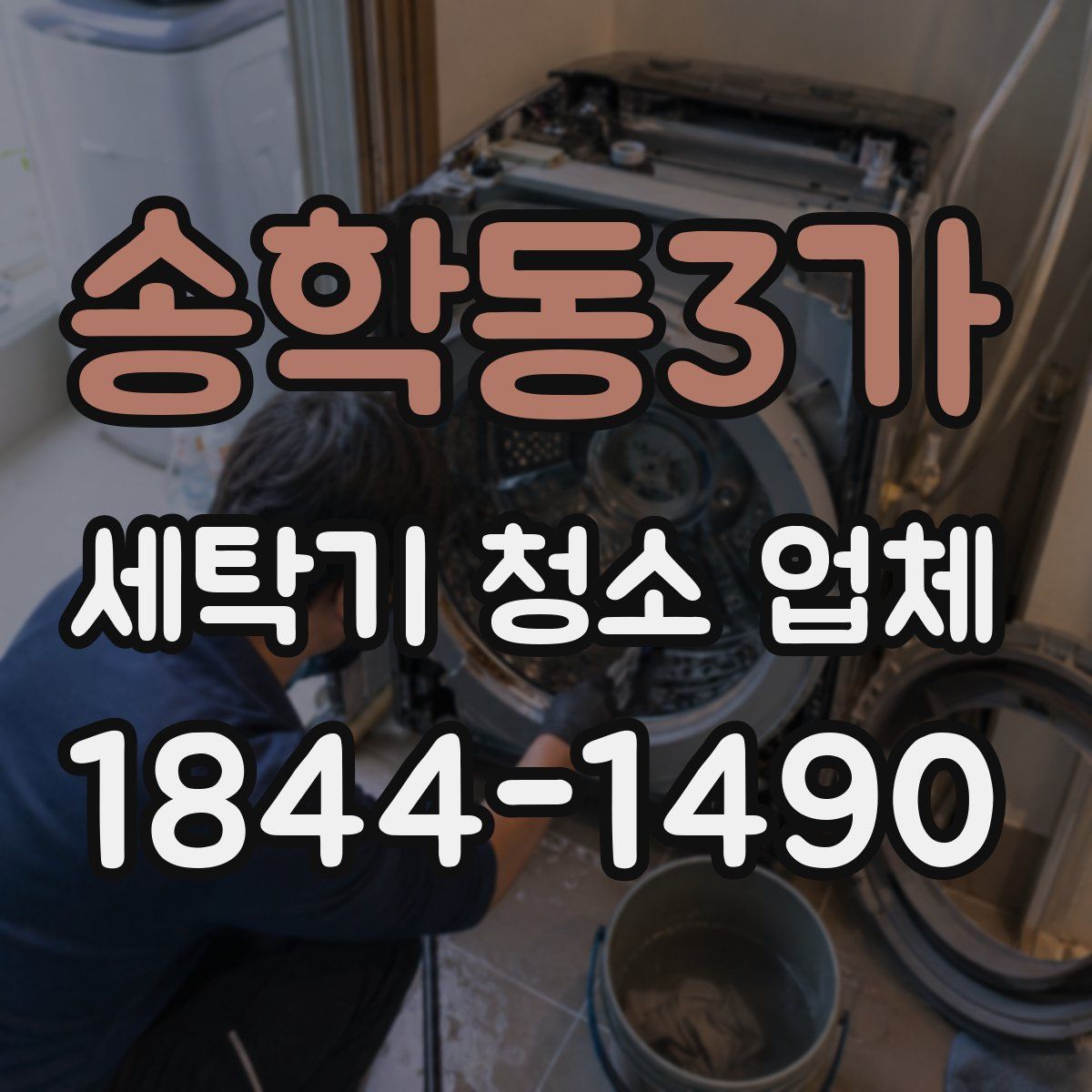 송학동3가 세탁기 청소 업체