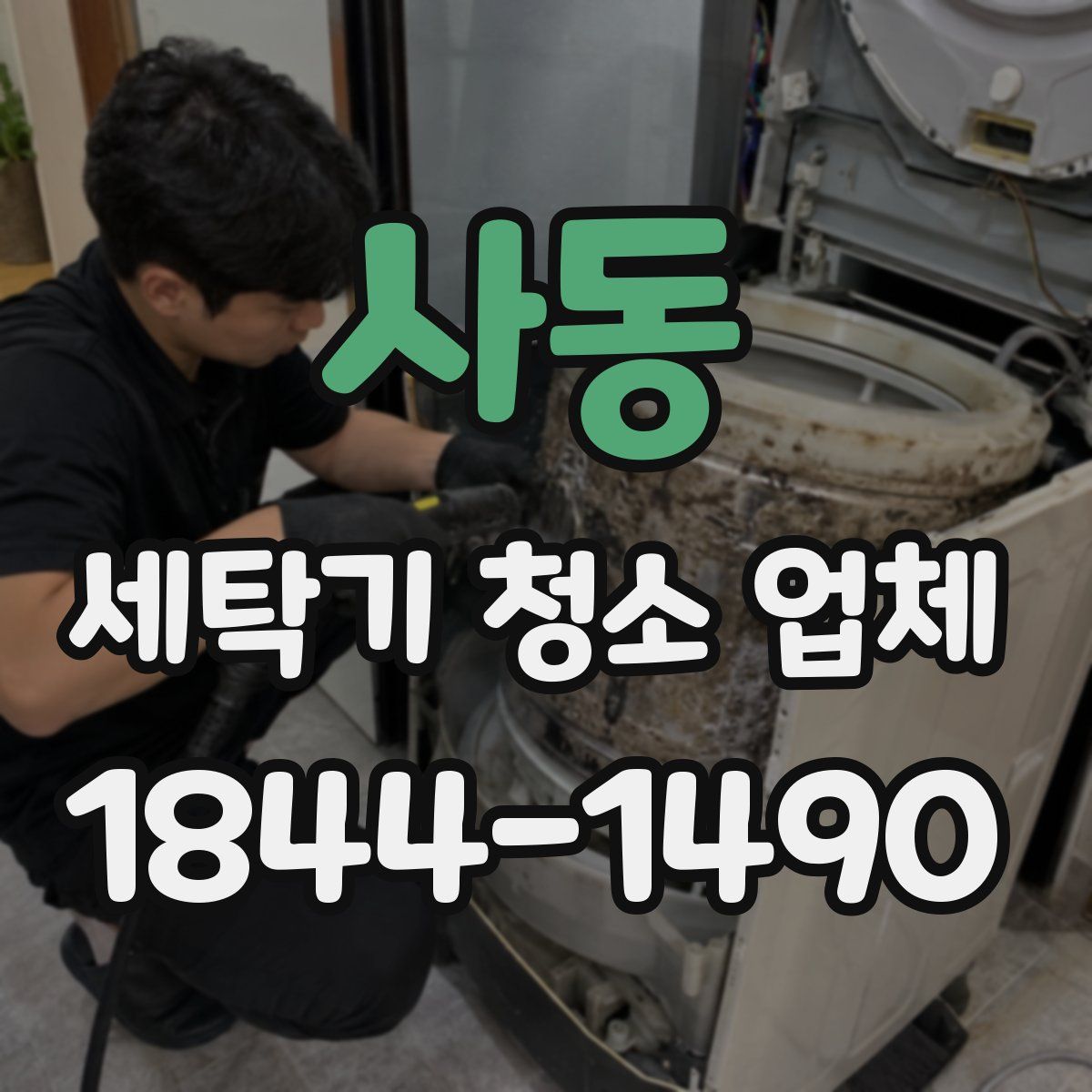 사동 세탁기 청소 업체