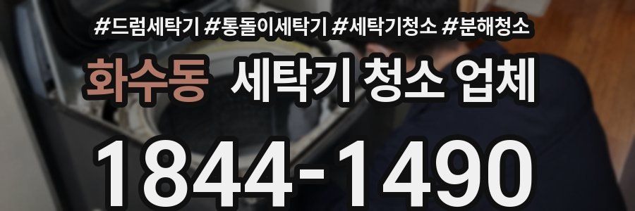 화수동 세탁기 청소 업체