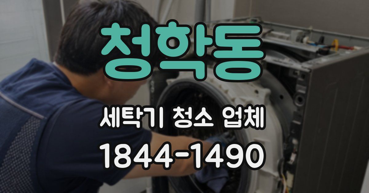 청학동 세탁기 청소 업체
