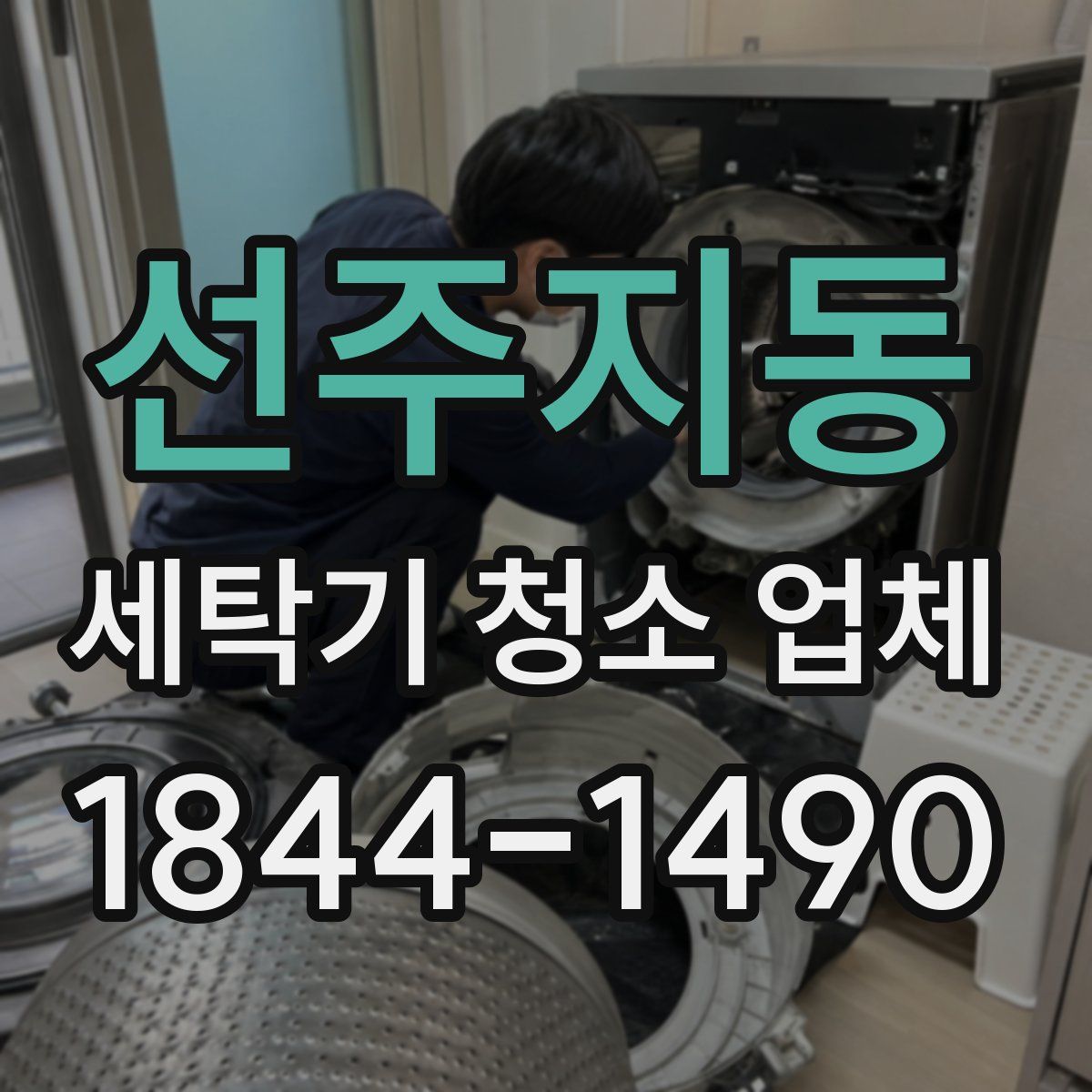 선주지동 세탁기 청소 업체