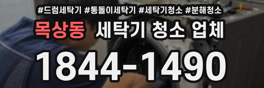 목상동 세탁기 청소 업체