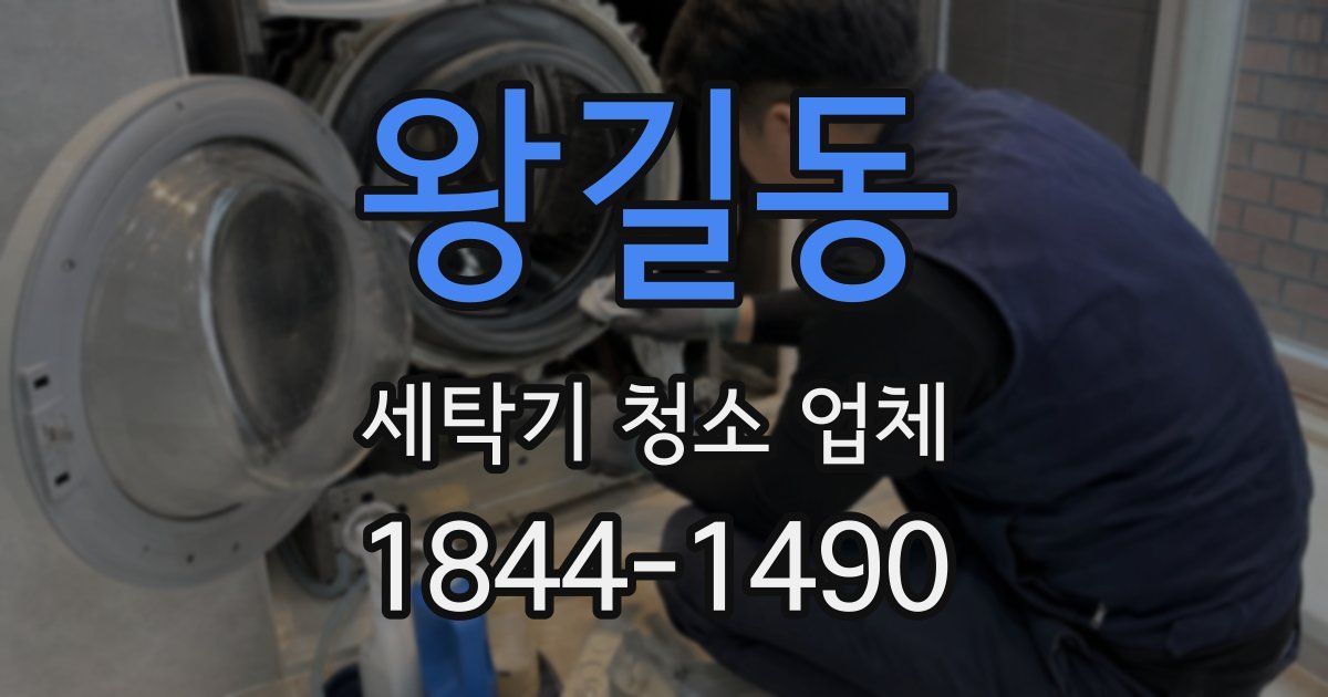 왕길동 세탁기 청소 업체