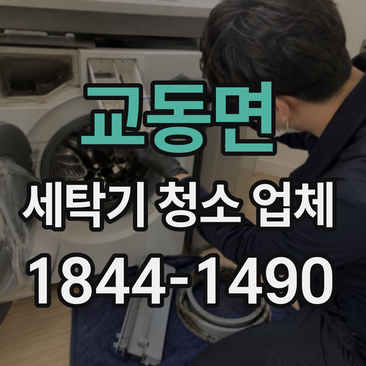 교동면 세탁기 청소 업체