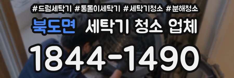 북도면 세탁기 청소 업체