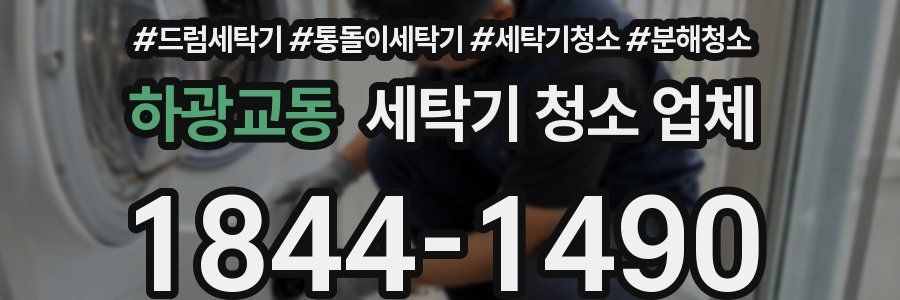 하광교동 세탁기 청소 업체