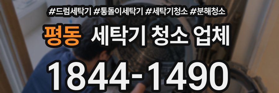 평동 세탁기 청소 업체