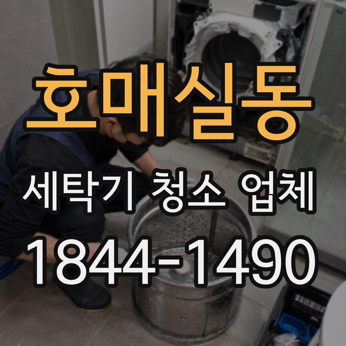 호매실동 세탁기 청소 업체