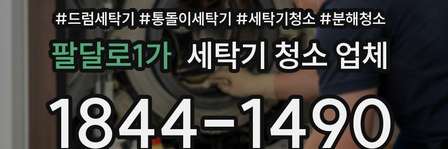 팔달로1가 세탁기 청소 업체