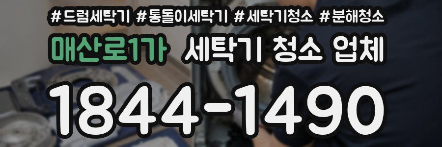 매산로1가 세탁기 청소 업체