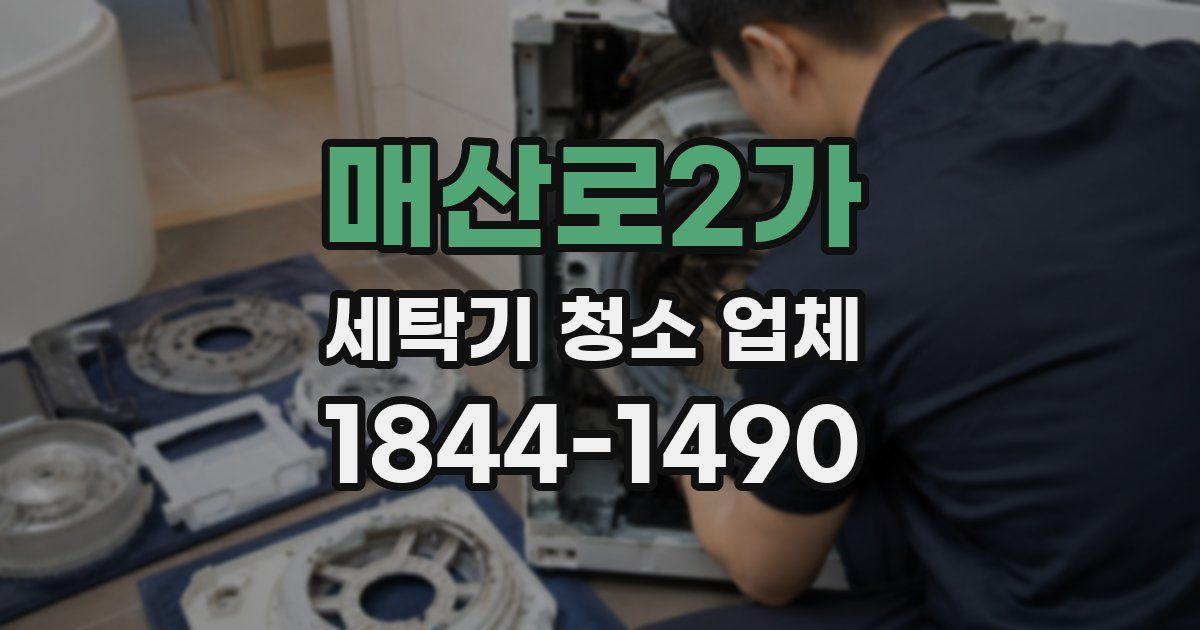 매산로2가 세탁기 청소 업체
