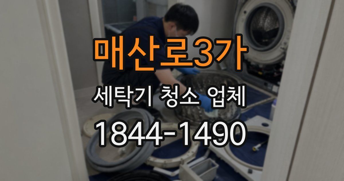 매산로3가 세탁기 청소 업체