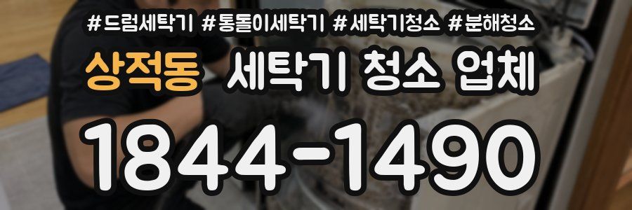상적동 세탁기 청소 업체