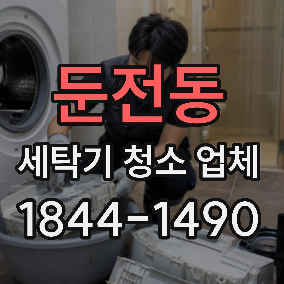 둔전동 세탁기 청소 업체