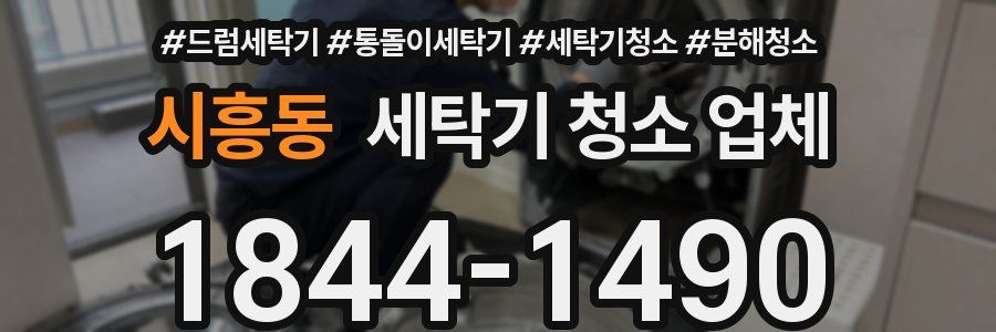 시흥동 세탁기 청소 업체