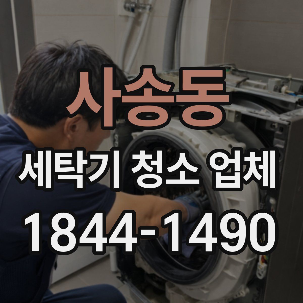 사송동 세탁기 청소 업체