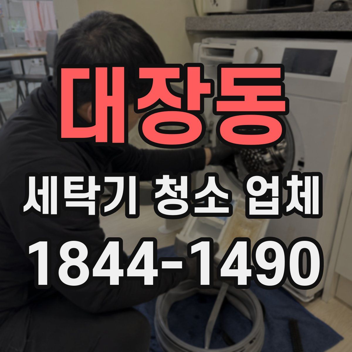 대장동 세탁기 청소 업체