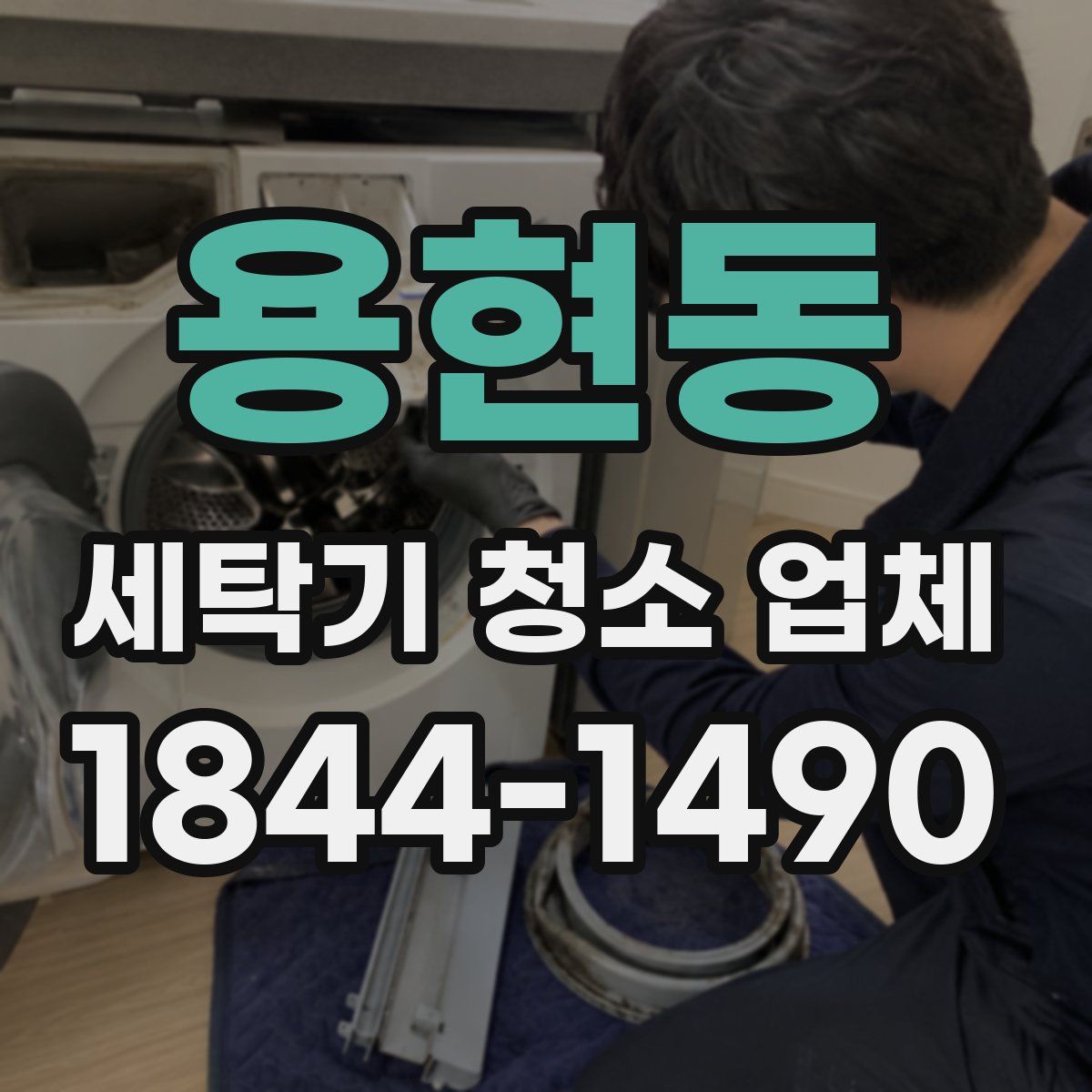 용현동 세탁기 청소 업체