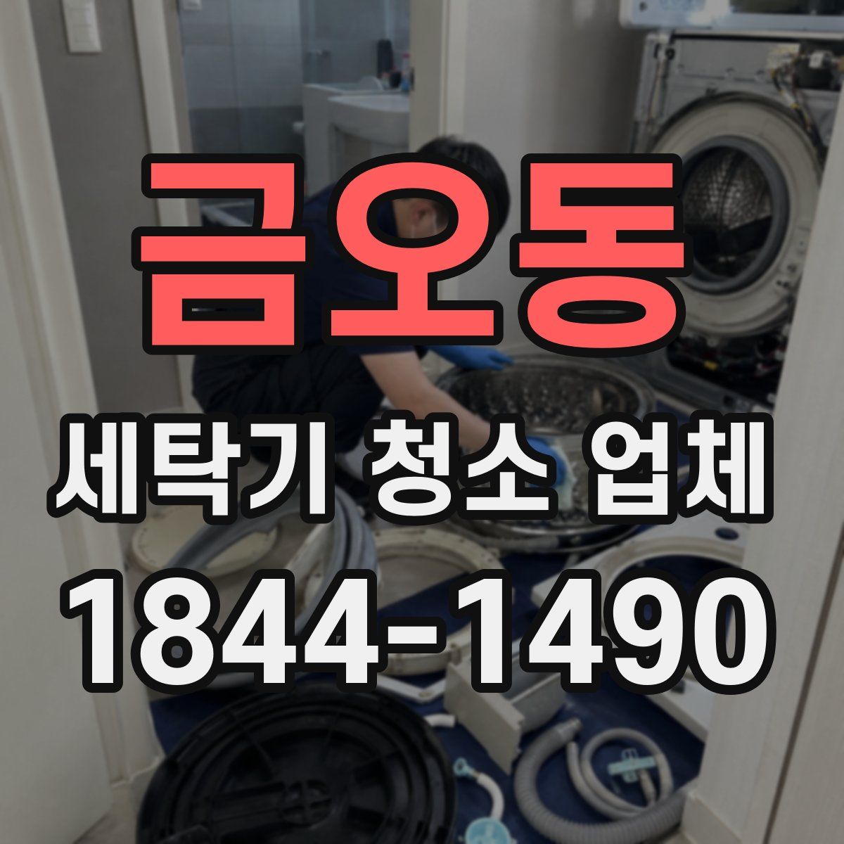 금오동 세탁기 청소 업체