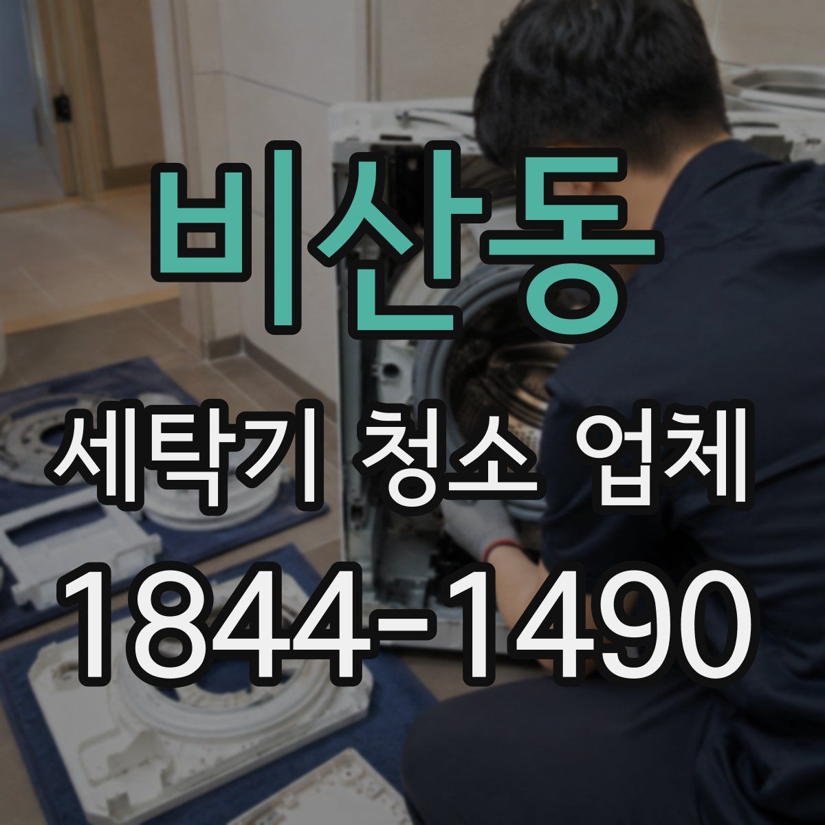 비산동 세탁기 청소 업체