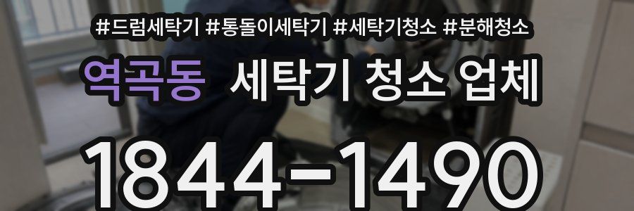 역곡동 세탁기 청소 업체