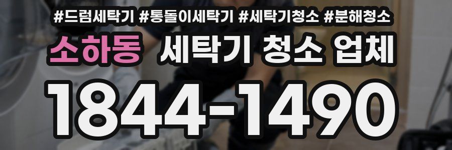 소하동 세탁기 청소 업체