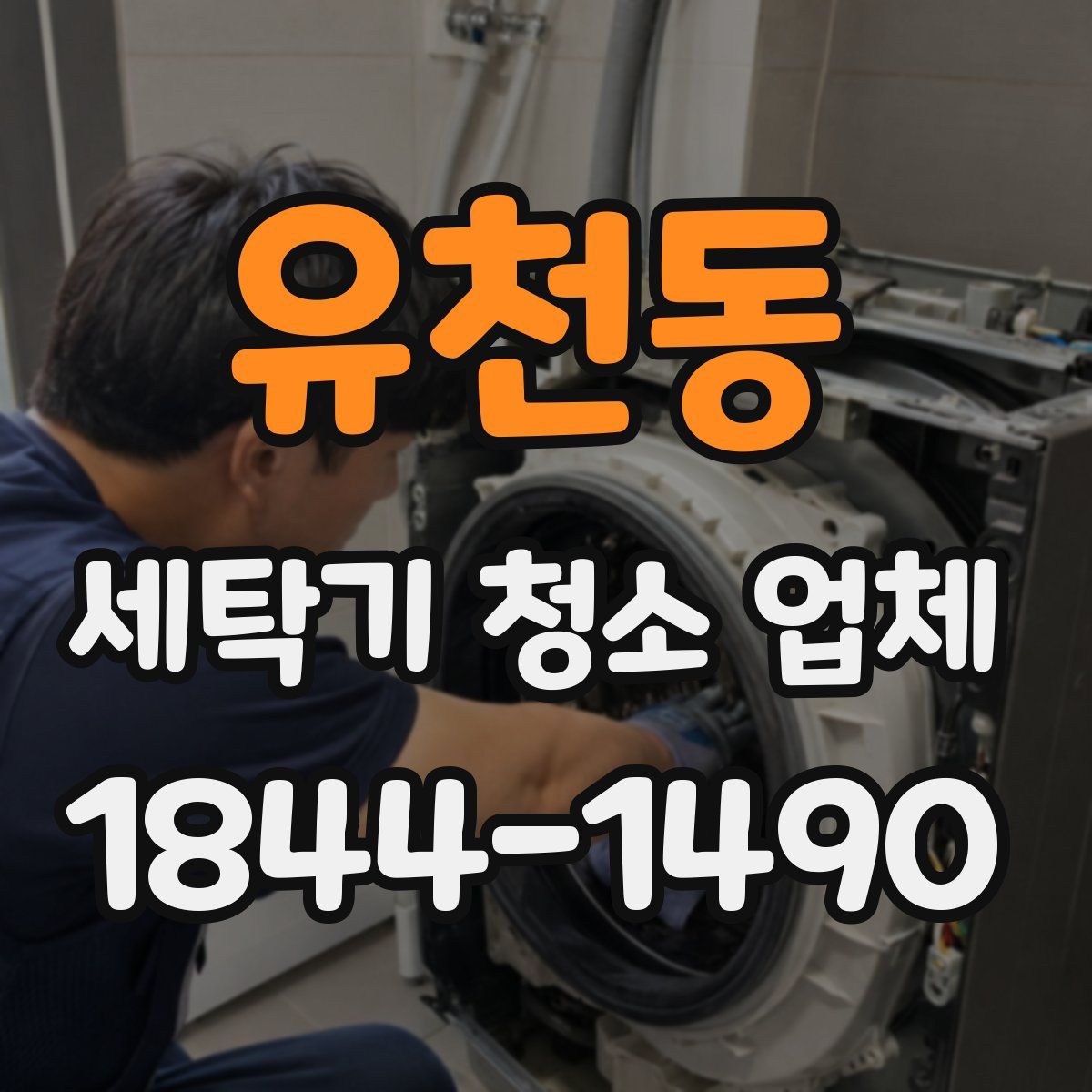 유천동 세탁기 청소 업체