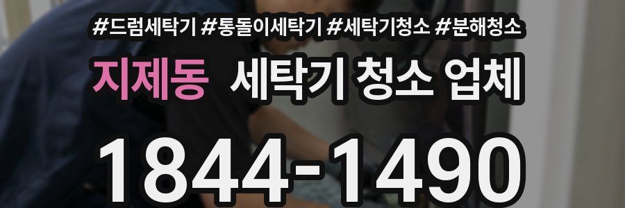 지제동 세탁기 청소 업체