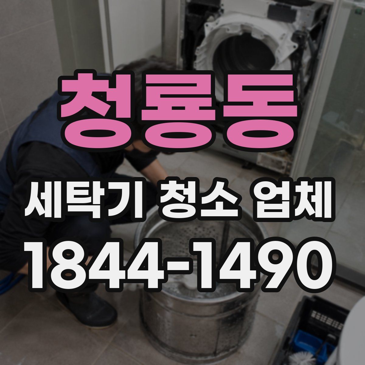 청룡동 세탁기 청소 업체