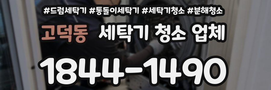고덕동 세탁기 청소 업체