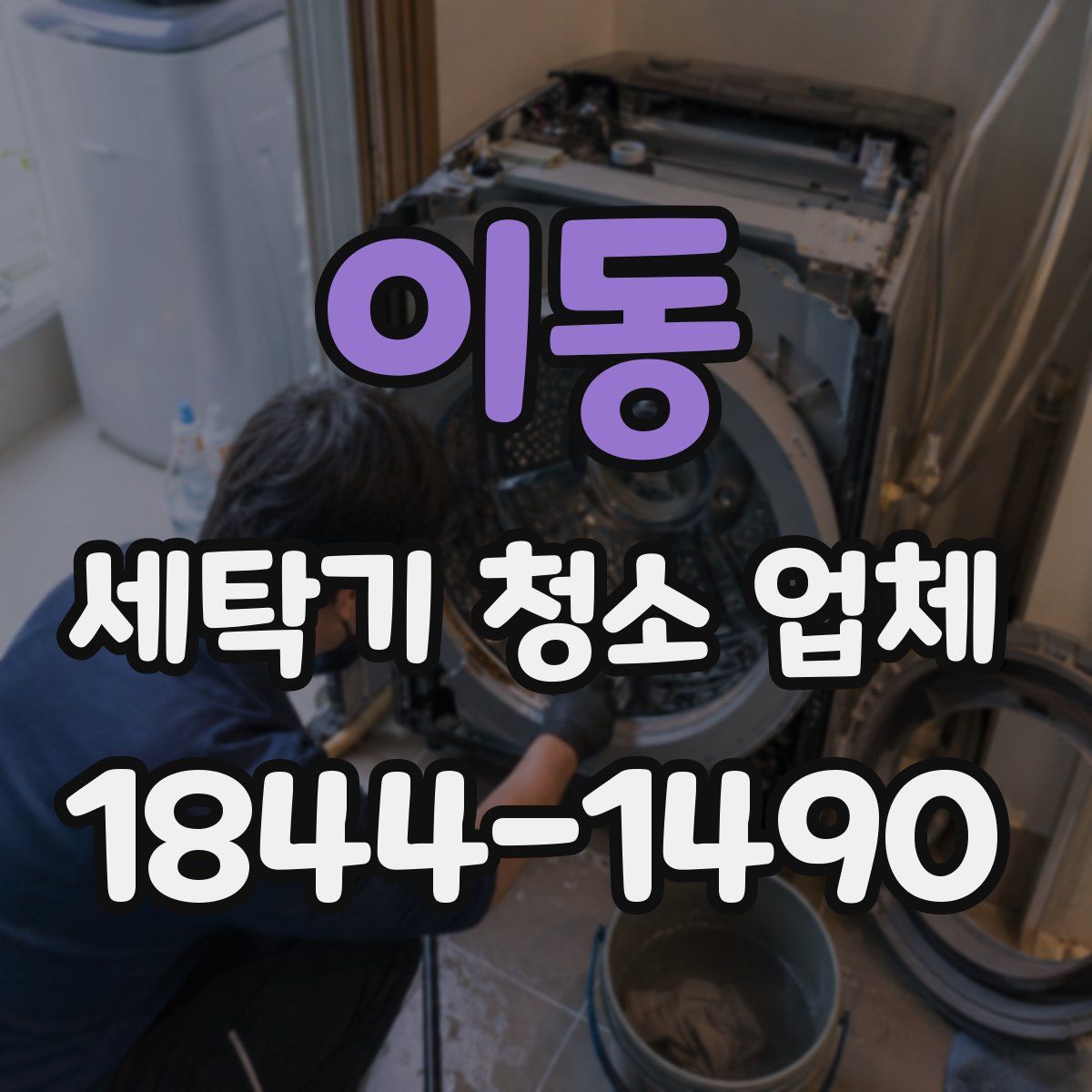이동 세탁기 청소 업체