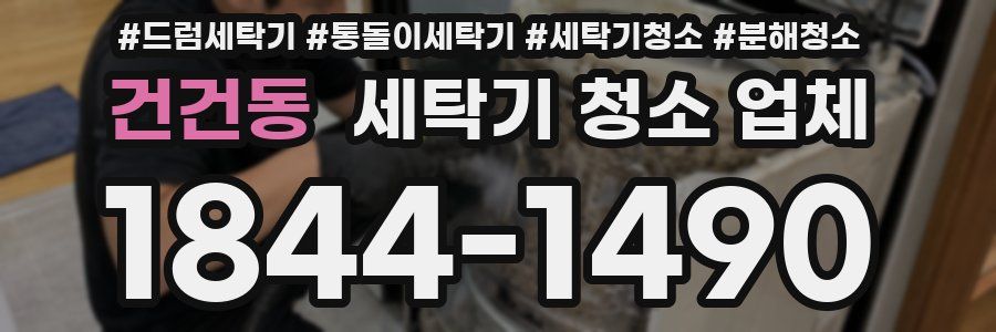 건건동 세탁기 청소 업체