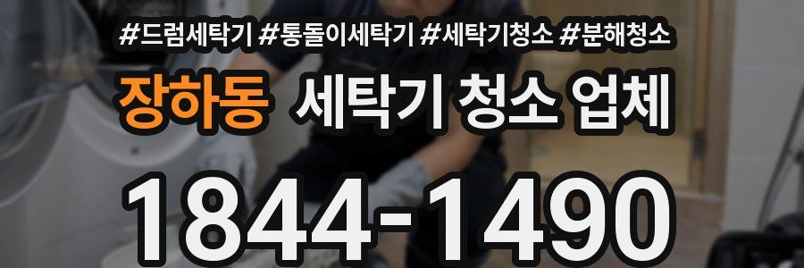 장하동 세탁기 청소 업체