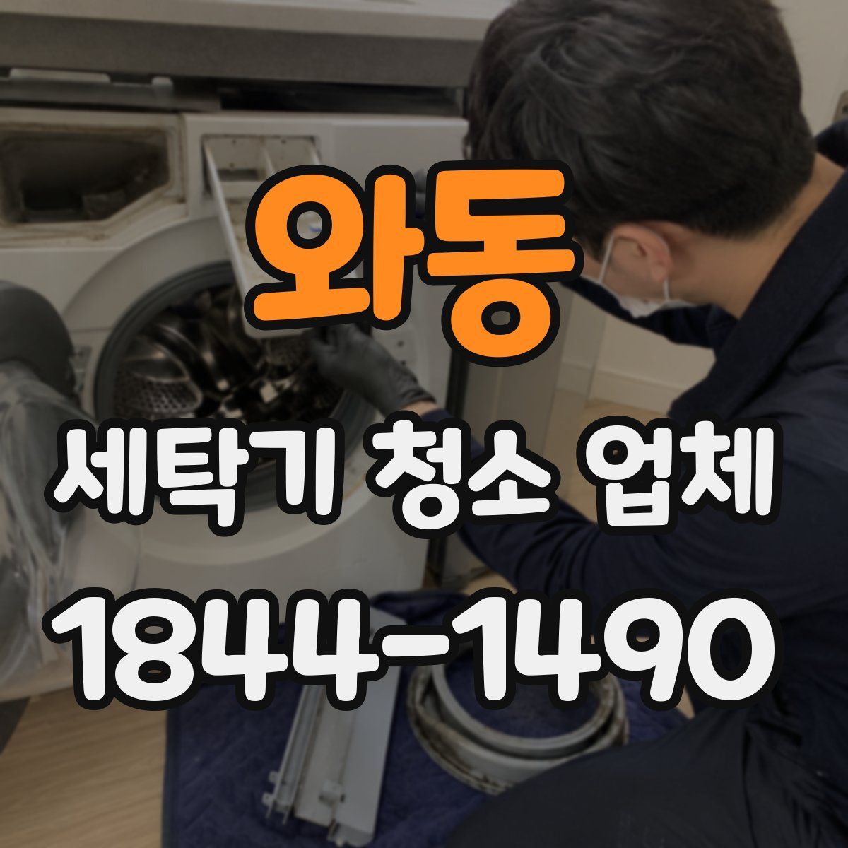 와동 세탁기 청소 업체