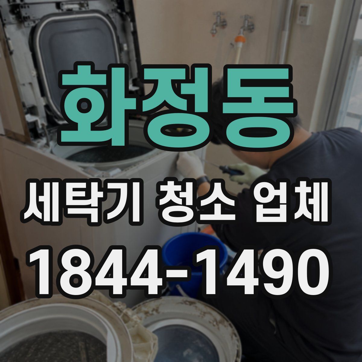 화정동 세탁기 청소 업체