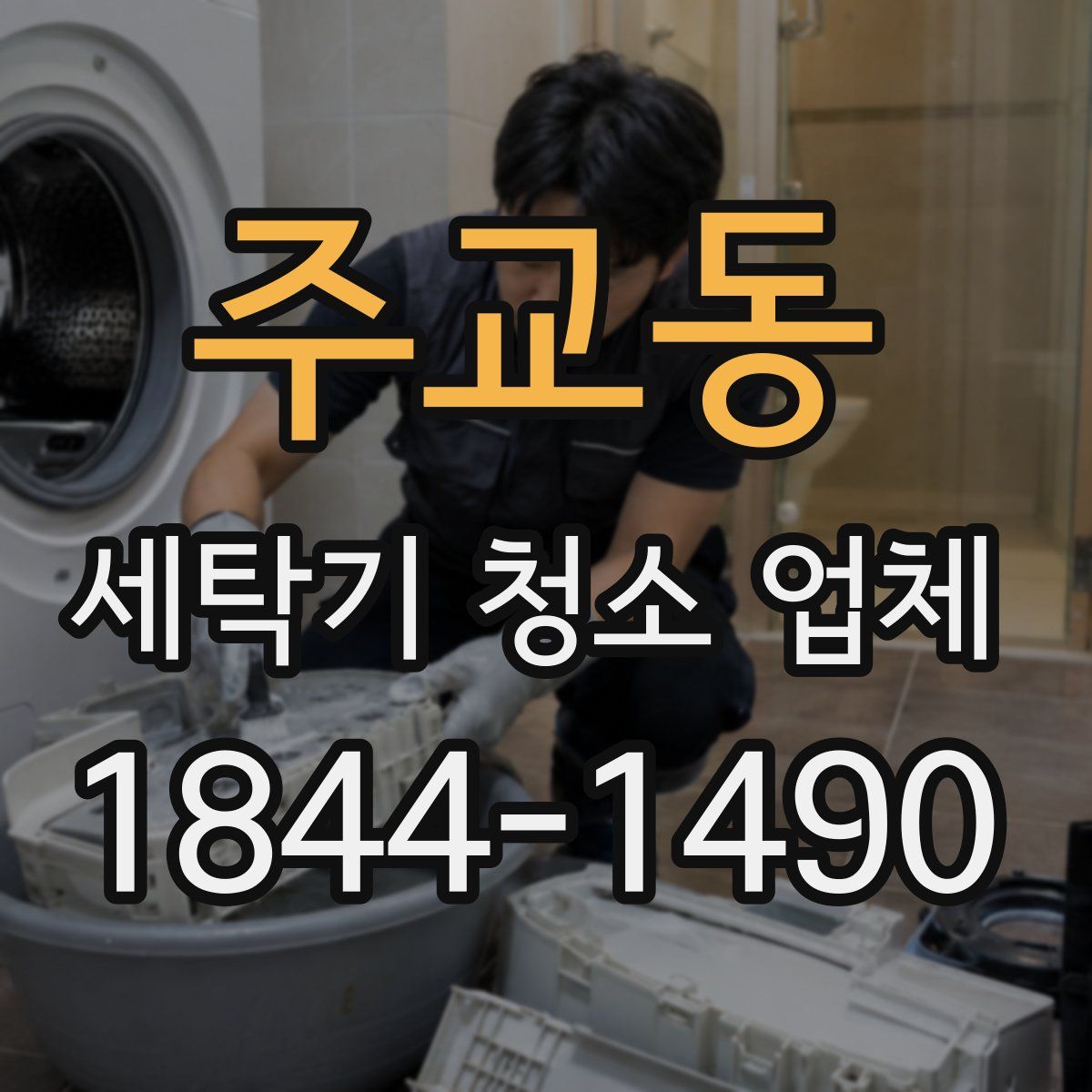 주교동 세탁기 청소 업체