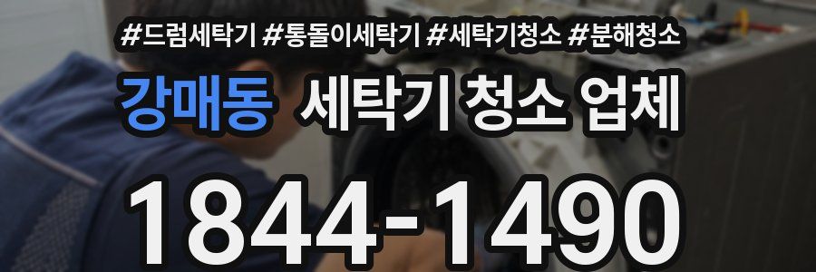강매동 세탁기 청소 업체